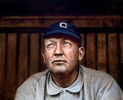 "A Solid Homecoming" Cy Young Original Artwork By Graig Kreindler (16x20 oil on linen )